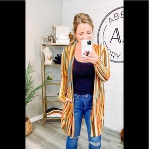 Beautiful open front cardigan!